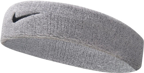 NIKE Swoosh Headband, Grey Heather/Black Fitness Band Buy NIKE