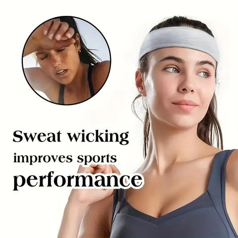 Yeahmom Workout Headband for Women Men Sports Sweatband-All