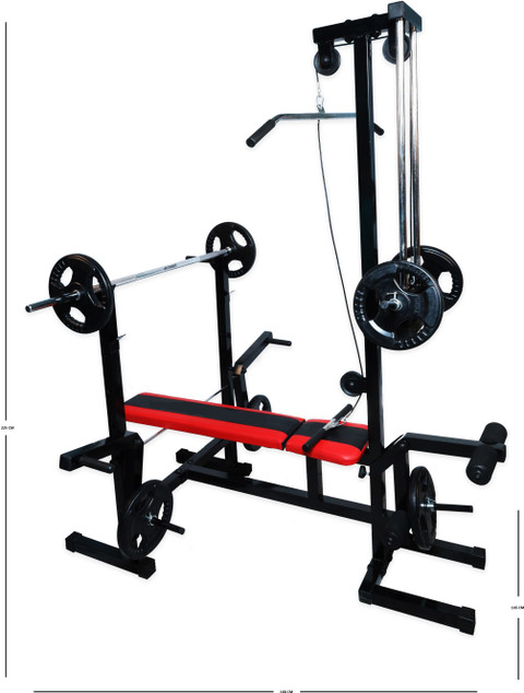 Bhatia Sports 20 in Exercise bench multipurpose bench mega home