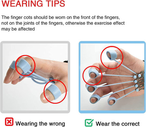 Wrapadore Finger Exerciser, Finger Strengthener, Hand Physical Yoga  Equipment For Women Hand Grip/Fitness Grip