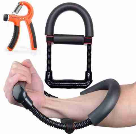 Leosportz Hand Grip Strengthener & Wrist Exerciser Combo - Image 5