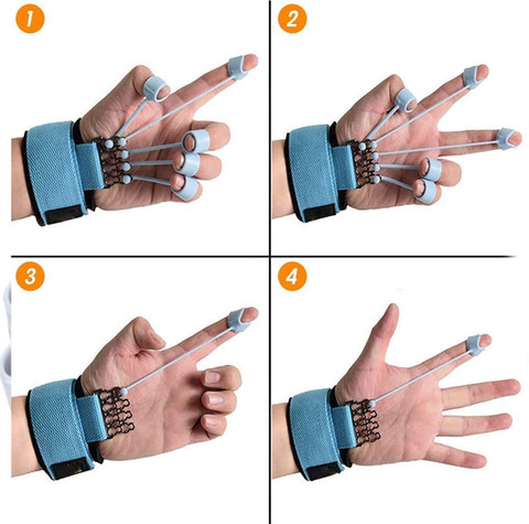 Wrapadore Finger Stretcher Hand Yoga Trainer With Resistance Band