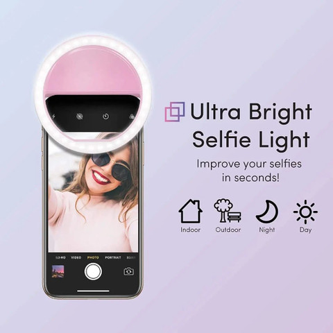 MMTELECOM TikTok Creator Ring Light – Light Settings Ring Flash