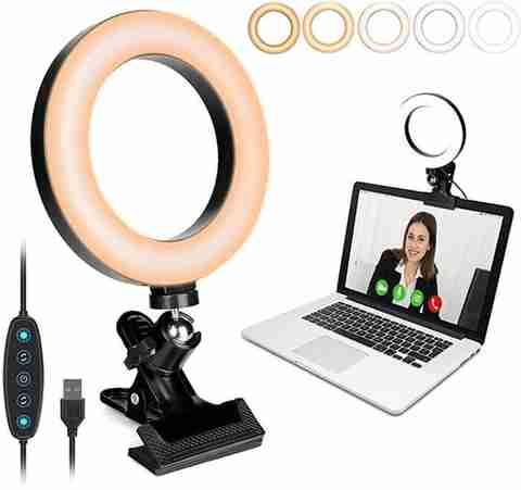 IMAGINEA Video Conference Lighting Kits,  LED Selfie Light, Clip