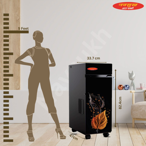 NAVSUKH Prima Plus FE 2026 Atta Chakki | SS Grinder | 10–12 Kg/Hr