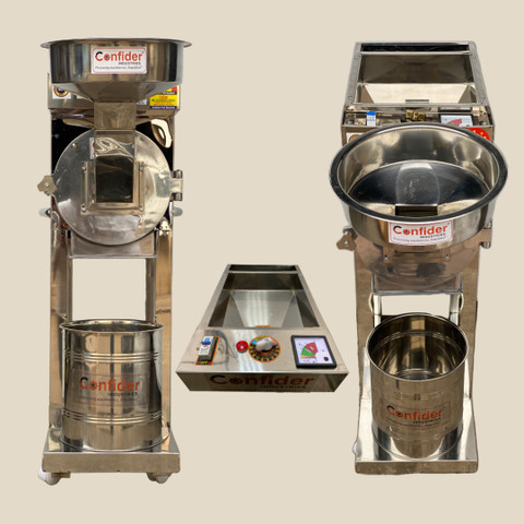 Confider 2 HP 2 in 1 Pulverizer | 2HP Atta Chakki Price | Stainless ...