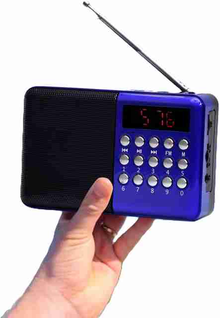 JAXTER Pocket Blast Bluetooth Speaker FM, USB/SD Card, AUX Radio