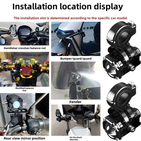 Autozap LED Fog Lamp Unit for Hero, Honda, KTM, Suzuki, TVS, Yamaha - Image 7