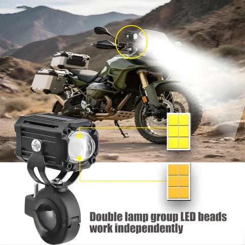 Autozap LED Fog Lamp Unit for Hero, Honda, KTM, Suzuki, TVS, Yamaha - Image 6