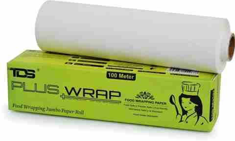 TDS PLUS WRAP 1 Kg Food Wrapping Butter Paper Roll (Pack 1) Parchment ...