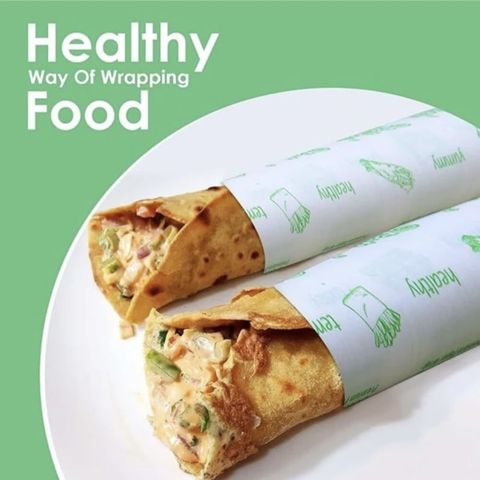 Wrapping Paper Roti PEARSILK 1 KG Jumbo Butter Paper Roll Food Wrapping Paper Roti Wrap ...