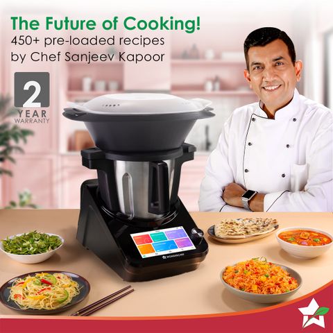 WONDERCHEF Chef Magic All-in-One Kitchen Robot 1800 W Food Processor ...