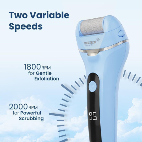 フットケア Electric Callus Remover ZIBUYU® Foot Scrubber for Dead Skin, Callus Remover with 3