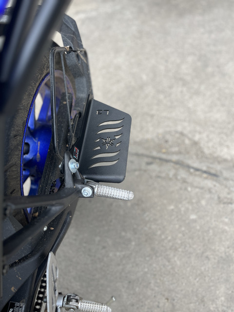 L3 MODZ YAMAHA R15 V4 R15M R15 V3S MT15 V2 Ladies Footrest Left Sid  Foot Rest