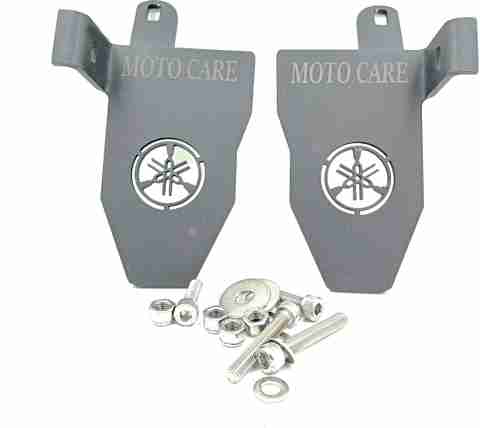 Hybrid Motors Black Pillion Left & Right Foot Rest for FZ X, 2 PCS