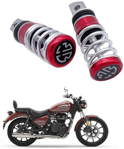 Miwings Red Foot Rest For Meteor 350 Foot Rest