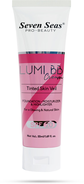 Seven Seas Lumi BB Strobe Cream Tinted Skin Veil Moisturizer
