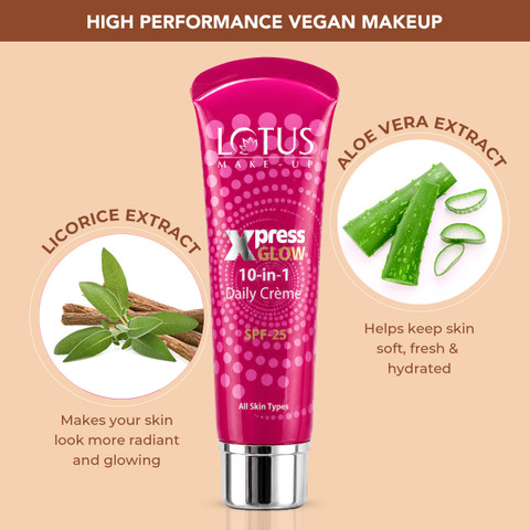 LOTUS MAKE - UP XPRESSGLOW 10-in-1 DAILY BEAUTY CREME | ALL SKIN