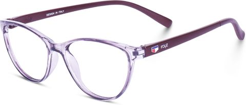 Irayz Cat-eyed Blue Cut Computer Glasses for Women (51mm, Blue) - Image 6