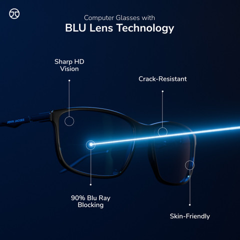 john jacobs Full Rim Square Frame Price in India Buy john jacobs