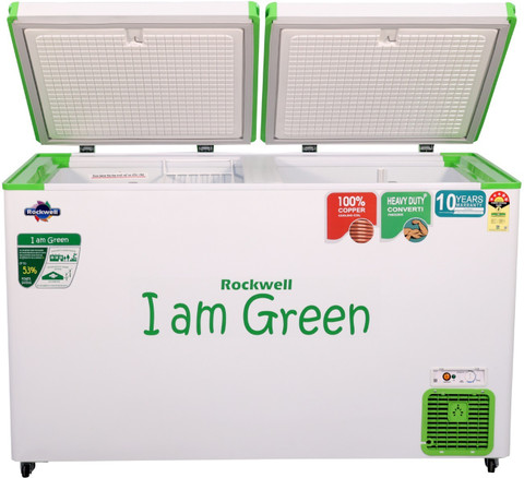 Rockwell 380 L Double Door Standard Deep Freezer Price in India