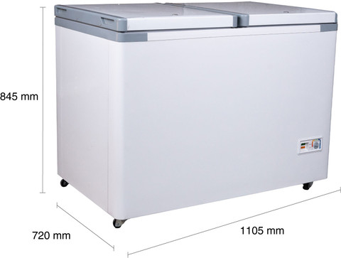 Kenstar 333 L Double Door Standard Deep Freezer Price in India