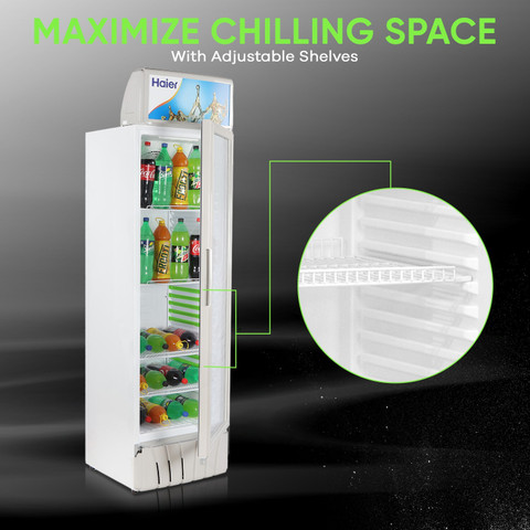 Haier 389 L Single Door Upright Freezer