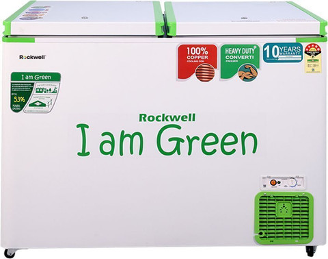 Rockwell 350 L Double Door Standard Deep Freezer Price in India