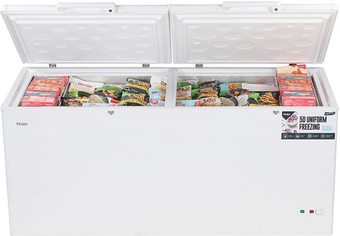 Haier 519 L Double Door Standard Deep Freezer Price in India - Buy