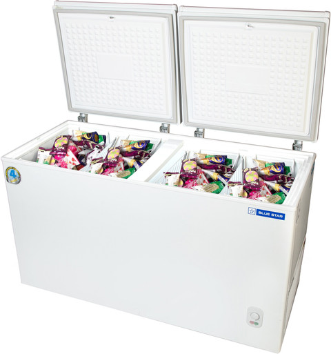 Blue Star 301 L Double Door Standard Deep Freezer Price in