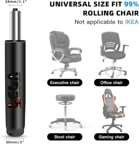 LELA Office Chair MP Gas Lift Cylinder Replacement Fits Most Executive  Chairs Gas lift Hydraulic