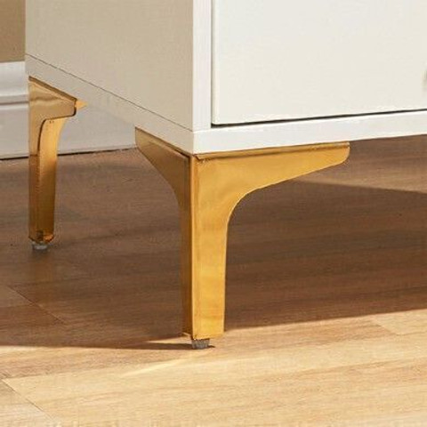 uniquella Premium Quality Heavy Duty Gold Furniture Legs 4 Inch Pack of 4  Piece No Rust Sofa Legs Price in India - Buy uniquella Premium Quality  Heavy Duty Gold Furniture Legs 4