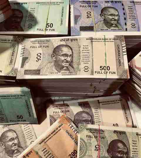 Mini Toy Rupees BRILLARE Dummy Indian Currency Duplicate Money (1000 Notes ) All New ...