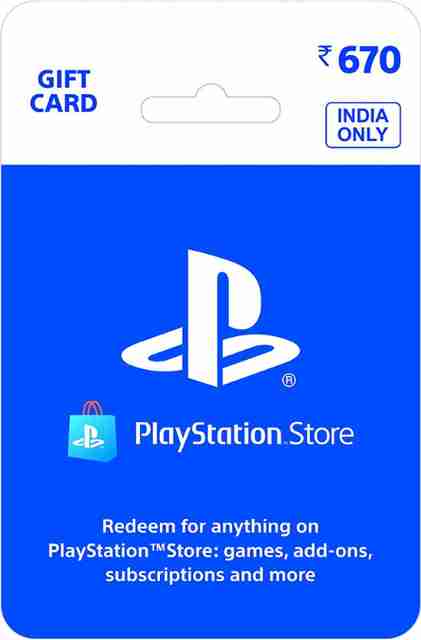 PS Wallet Top Up 670 New for PS4, PS5 Price in India Buy PS