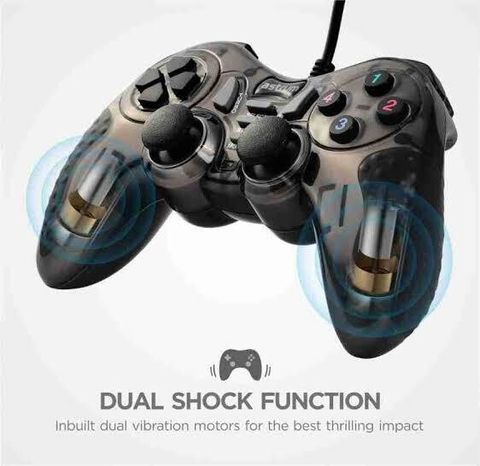 Extusb Dualshock ASTRUM Twin Dual Shock USB Wired Gamepad Joystick USB Gamepad - ASTRUM ...