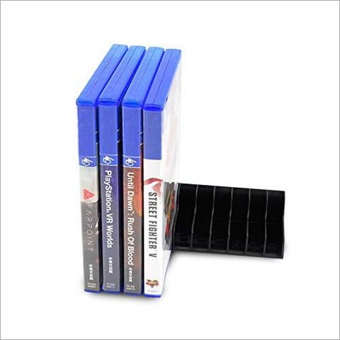 Tobo PS4 Card Game Storage Box Stand Holder for 20 Pieces CD Discs