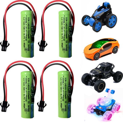 CONSONANTIAM 4-pc Toy Battery-Pack Volt 500mAH RC Toy Car