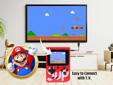 CHG Rechargeable Pocket Video Game for Kids SUP 400 in 1 Retro