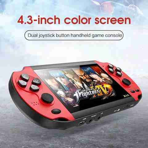 NextTech X7 PSP Game Console:Unlock The Power of 1000+ Games and
