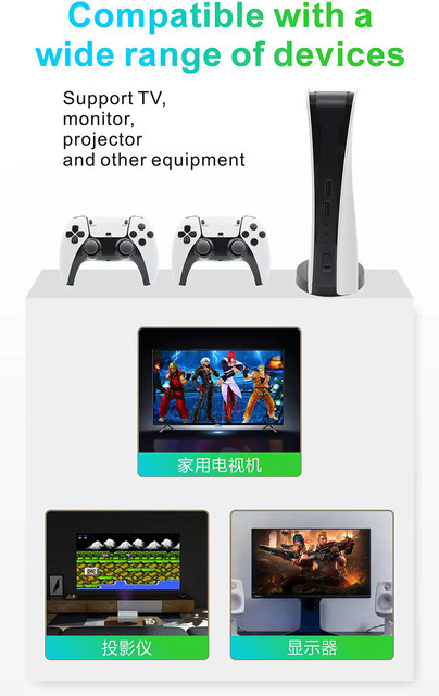 Playtastic M5 Video Game Console 4k Retro Game Console 128 GB with