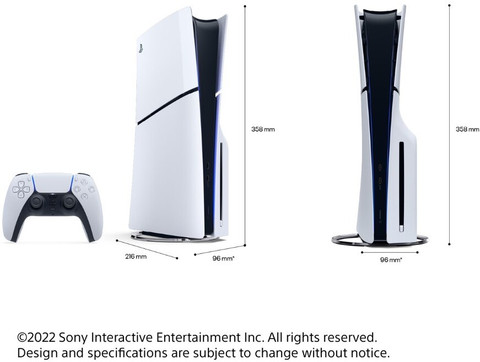 SONY PS5 Console (CFI-2116A01Y) 1024 GB with ASTRO's PLAYROOM