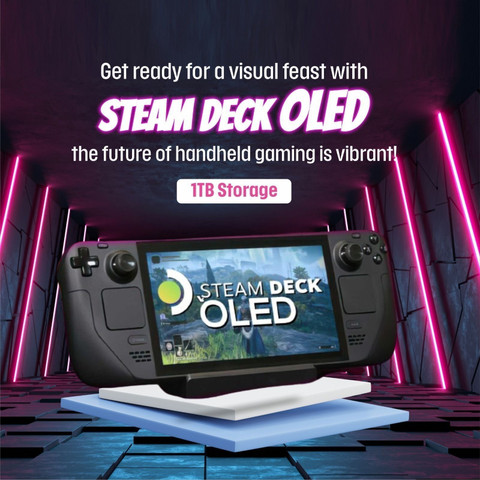SteamDeck　OLED　1TB Valve Index Valve Steam Deck 1TB Handheld Gaming Console : Amazon