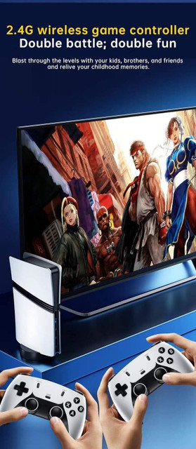 GAMESOUL GS5 Pro Game Console4k Dual Wireless Game Box Video Game