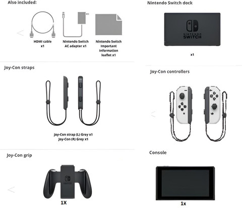 NINTENDO Switch OLED Premium Handheld Immersive Gaming Experience