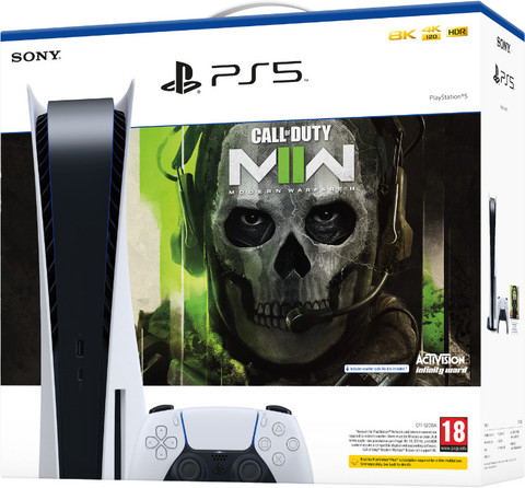 SONY PS5 Console COD MW2 VCH Bundle (CFI-1208A01R) 825GB SSD GB