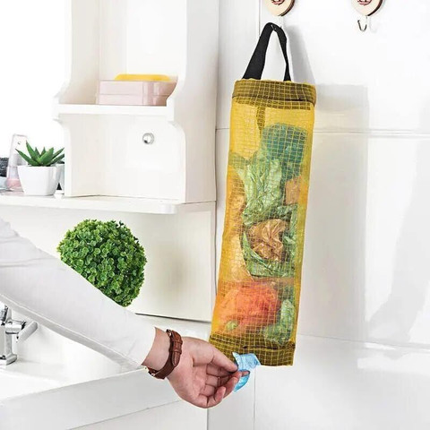 FreshDcart Plastic Bag Holder Carry Bag Holder for Kitchen Medium