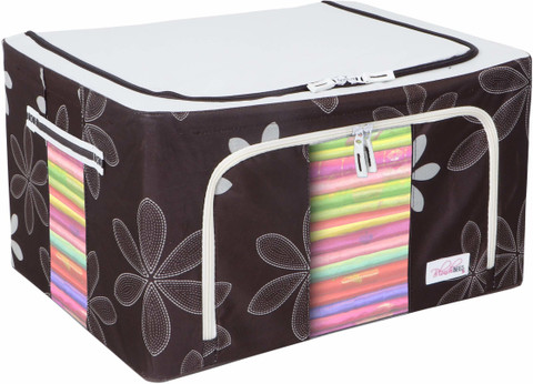 BlushBEES Folding Closet Organizer Cloth Bag 55 Litre Capacity