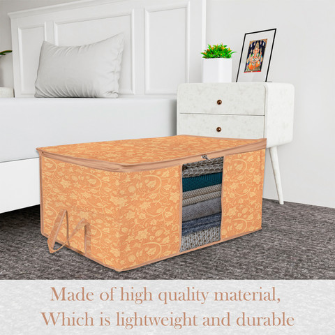 Heart Home Underbed Storage Bag New Flower Underbed Storage Bag