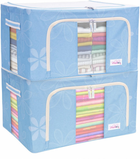 BlushBEES Storage Boxes for Clothes, Saree Cover 55 Litre, Pack