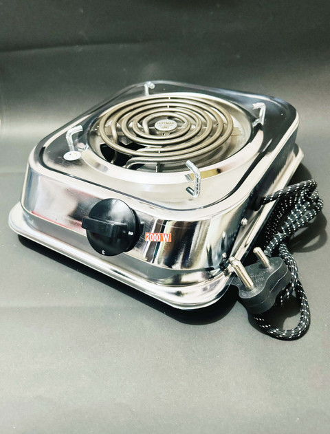 NETVULL Cooking Heater Multipurpose 2000Watts Induction Cooktop G Coil  Hot Plate Stainless Steel Manual Hob